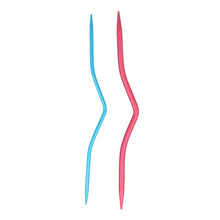  KnitPro aiguilles Alu Câbles 2pces-2.5-4.0mm