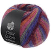 Lana Grossa Meilenweit 100gr Cosy Socks Multi Stripes