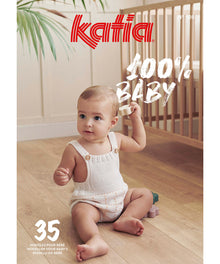 Katia Catalogue 100% Baby Layette  N°108 Printemps/Eté 2024
